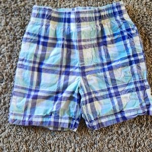 Boys shorts 4t Carter's brand plaid